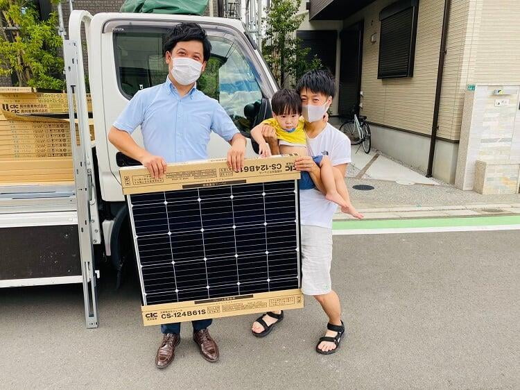 埼玉県新座市O様邸　太陽光発電蓄電池設置工事