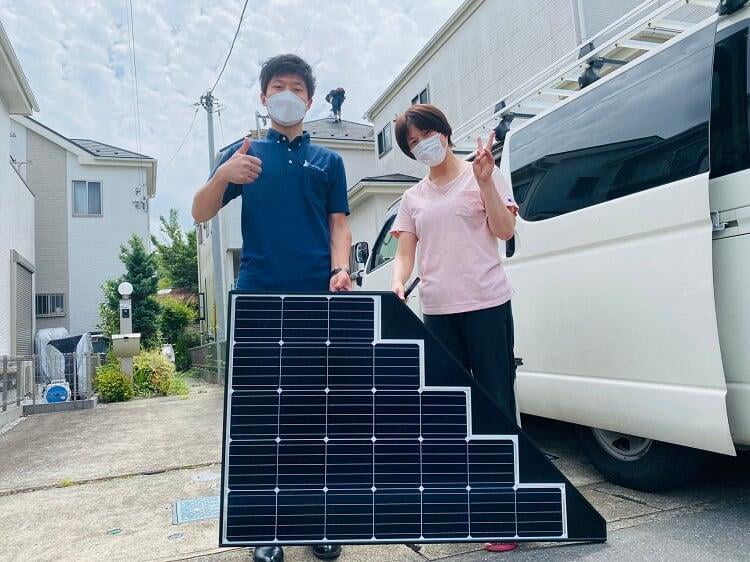 千葉県松戸市Y様邸　太陽光発電設置工事