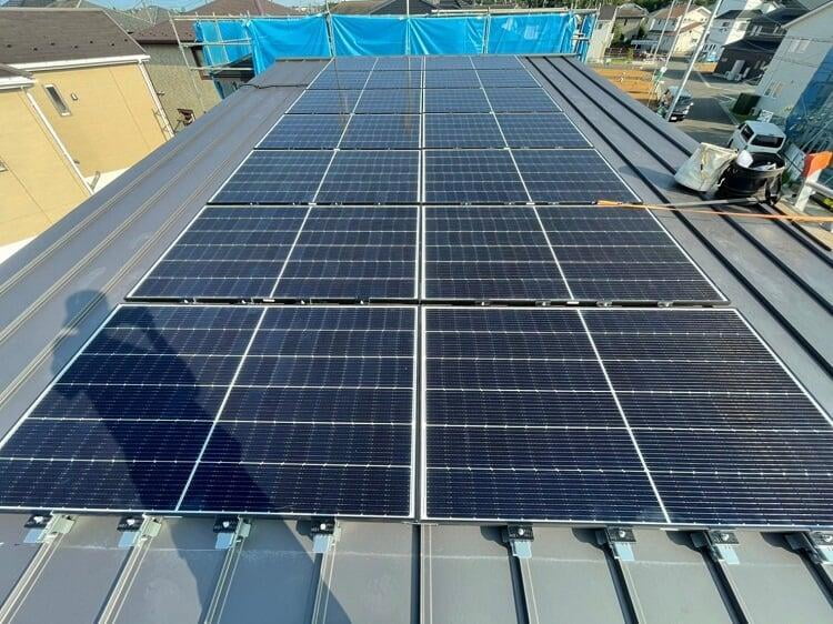 茨城県牛久市T様邸　太陽光発電蓄電池エコキュート設置工亊